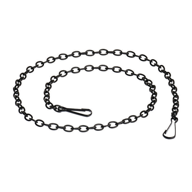 LED Oval Open Sign, 23 x 14, Black Frame, Blue/Red Graphics