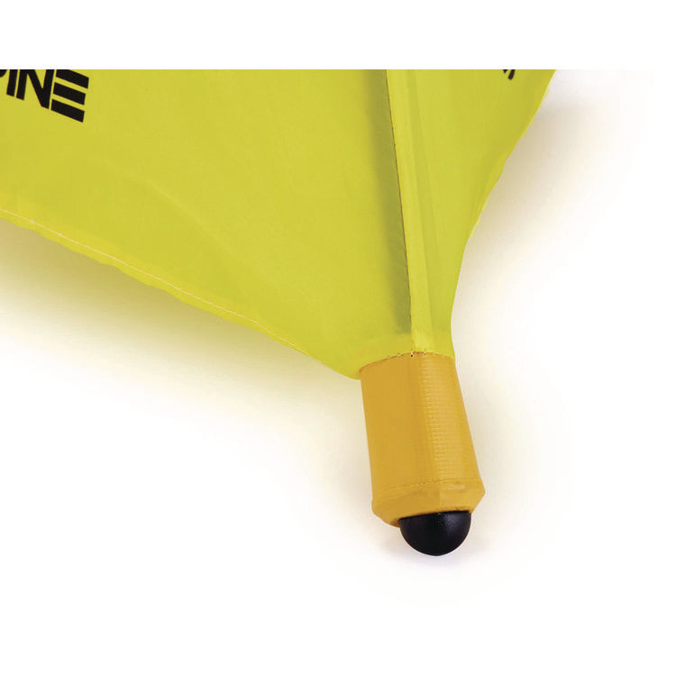 Tri-fold Multi-Lingual Pop-Up Wet Floor Sign, 2.95 x 2.55 x 20, Yellow