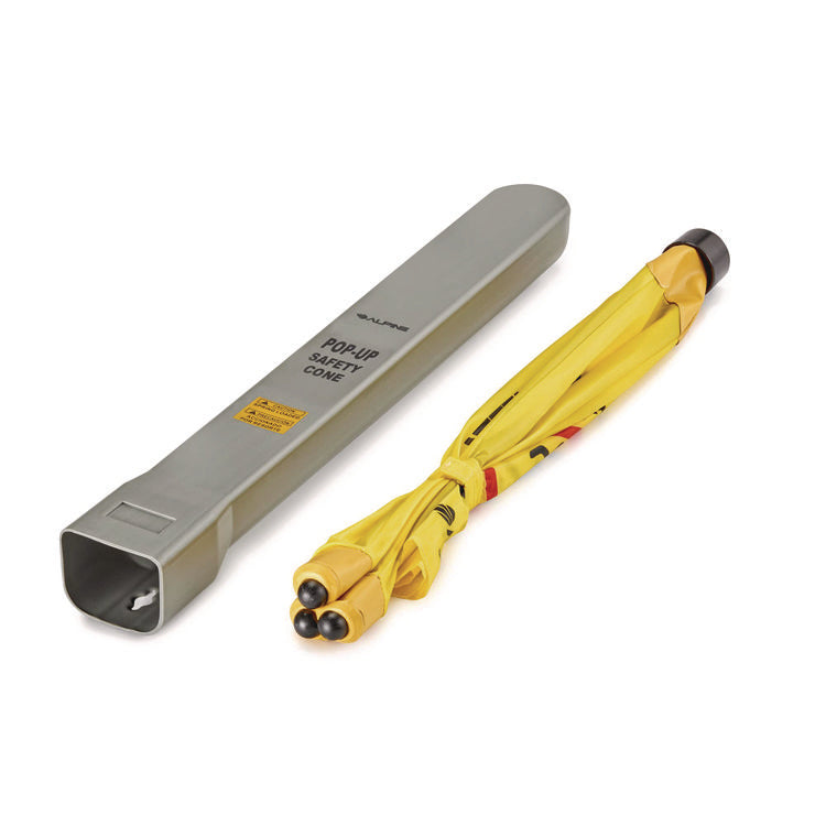 Tri-fold Multi-Lingual Pop-Up Wet Floor Sign, 2.95 x 2.55 x 20, Yellow