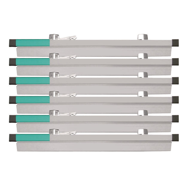 Blueprint Large File Document Hanging Clamps, 18" Wide Documents, 18", Silver, 6 Clamps