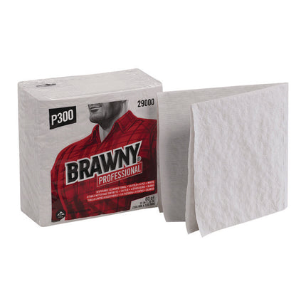 All Purpose Wipers, 3-Ply, 13 x 13, White, 80 Wipers/Pack, 12 Packs/Carton