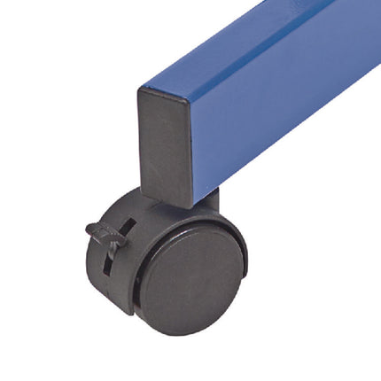 Expandable Blueprint Storage Cabinet Mobile Plan Center, Assorted Document Sizes, 20.5" x 28" to 46.5" x 50.75", Blue