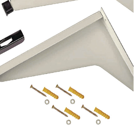 Drop Lift Blueprint Storage Wall Rack, Assorted Document Sizes Accommodated, 7.9" x 1.2" x 7.1", Gray