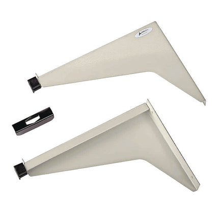 Drop Lift Blueprint Storage Wall Rack, Assorted Document Sizes Accommodated, 7.9" x 1.2" x 7.1", Gray