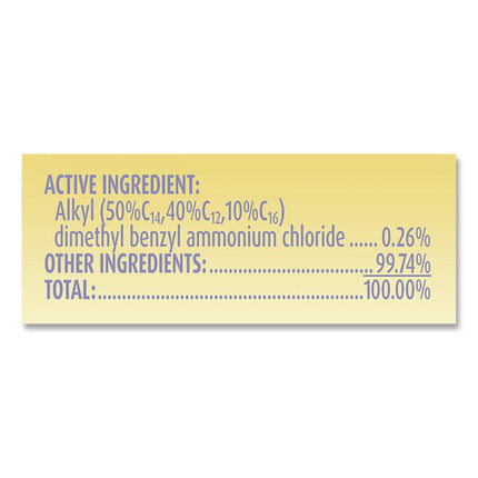 Dual Action Disinfecting Wipes, 1-Ply, 7 x 7.5, Citrus, White/Purple, 75/Canister