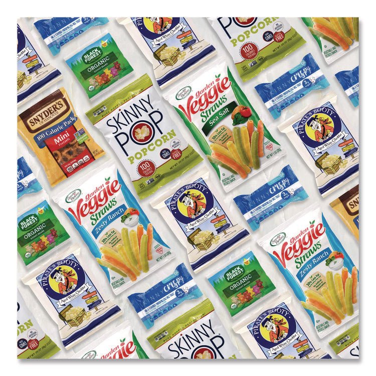 Healthy Snack Box, 37 Assorted Snacks/Box