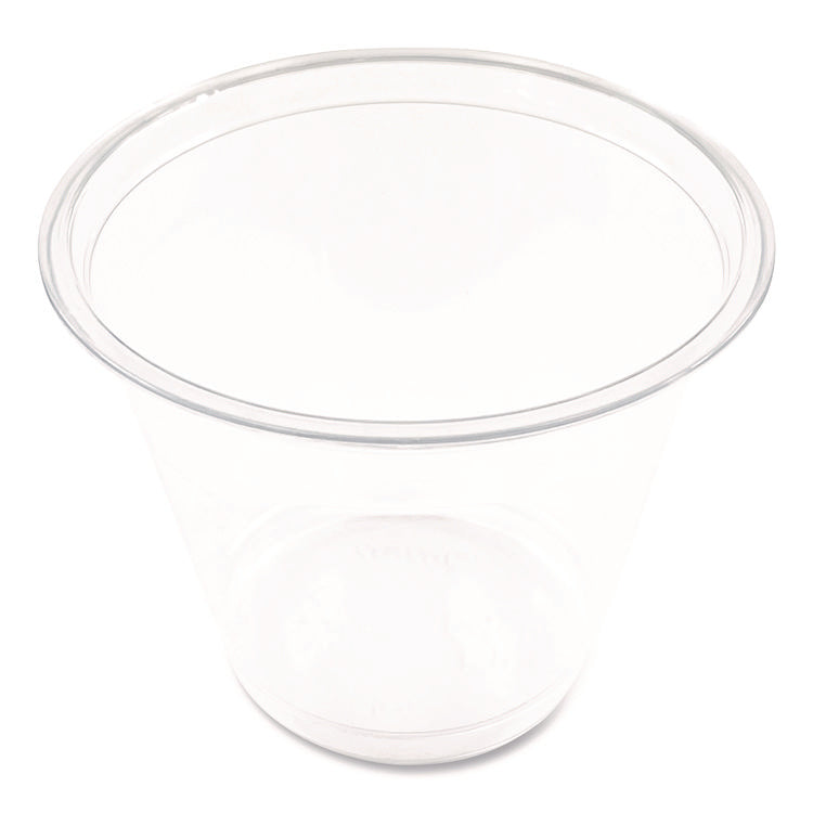 Clear Plastic Cold Cups, Squat, 9 oz, 1,000/Carton