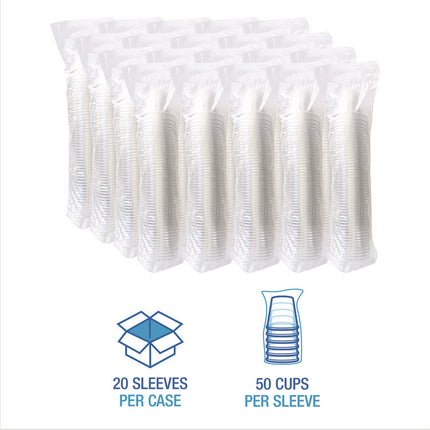 Clear Plastic Cold Cups, 10 oz, 1,000/Carton