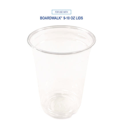 Clear Plastic Cold Cups, 10 oz, 1,000/Carton