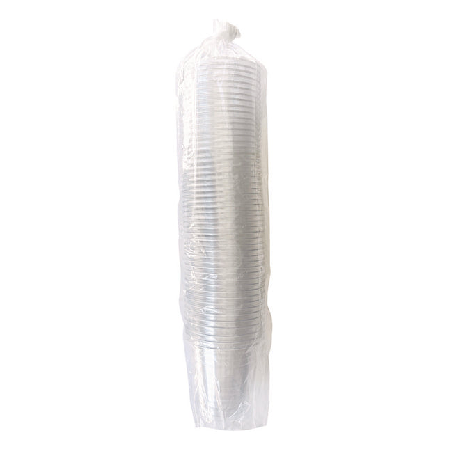 Clear Plastic PET Cups, 12 oz, 50/Pack