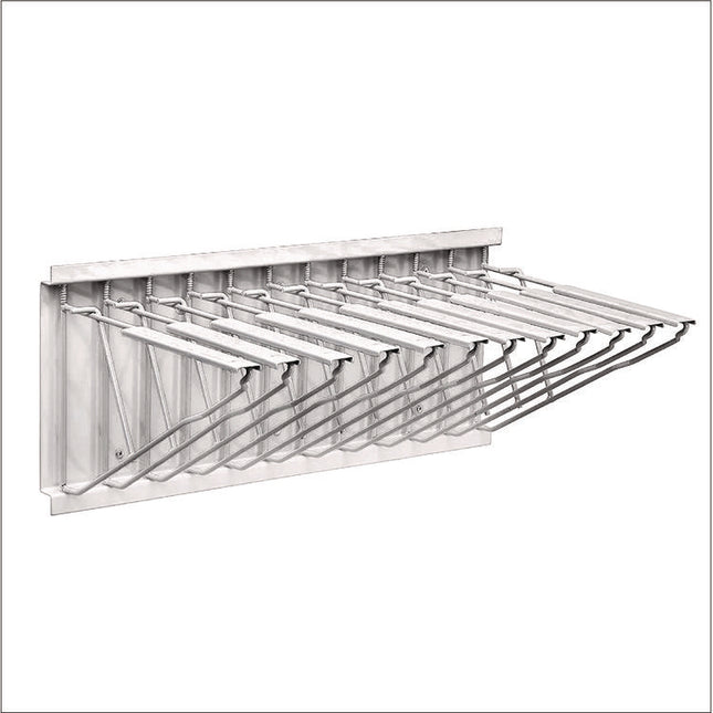 Large File Blueprint Pivot Wall Rack, Assorted Document Sizes Accommodated, 11" x 15.8" x 23.9", White