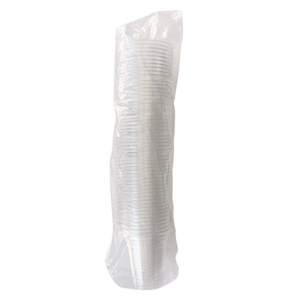 Clear Plastic PET Cups, 14 oz, 50/Pack
