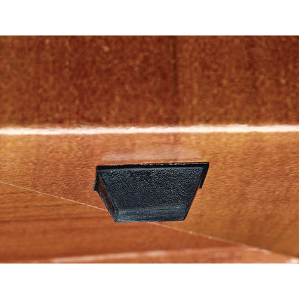 Upright Blueprint Rolled File Corrugated Box, 12 Compartments, 15 x 12 x 22, Oak