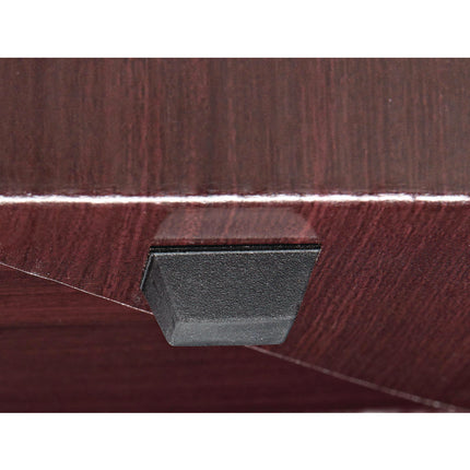 Upright Blueprint Rolled File Corrugated Box, 20 Compartments, 15 x 12 x 22, Walnut