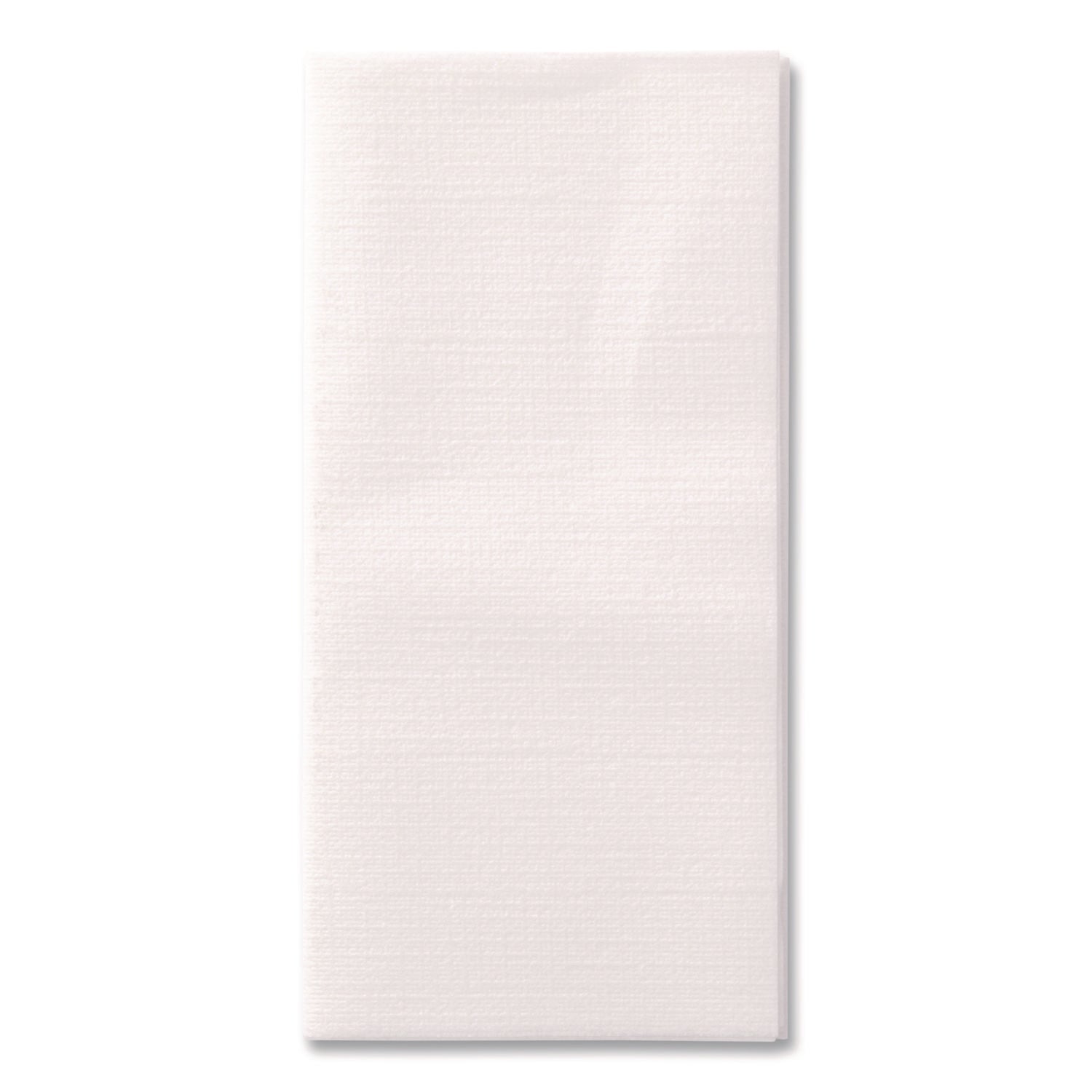 Dinner Napkins, 17 x 17, White, 1/8 Fold, 300/Carton