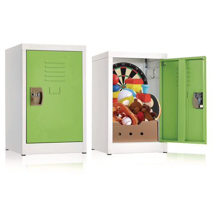 Steel Storage Locker, 1 Compartment, 15 x 15 x 24, Green