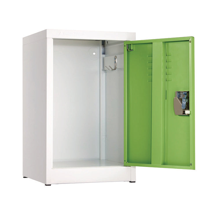 Steel Storage Locker, 1 Compartment, 15 x 15 x 24, Green