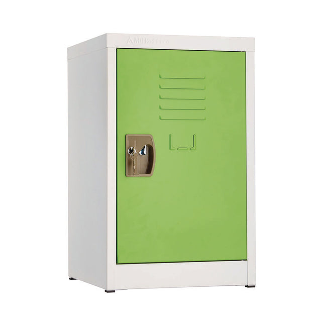 Steel Storage Locker, 1 Compartment, 15 x 15 x 24, Green