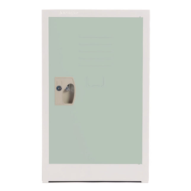Steel Storage Locker, 1 Compartment, 15 x 15 x 24, Misty Green