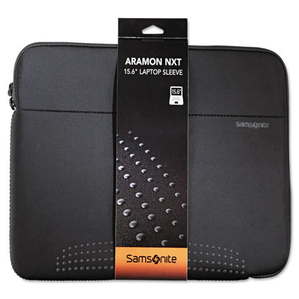Aramon Laptop Sleeve, Fits Devices Up to 15.6", Neoprene, 15.75 x 1 x 10.5, Black