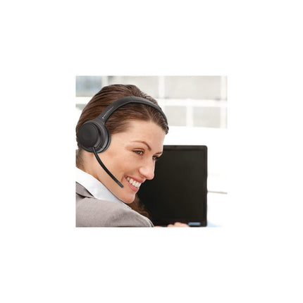 HS6200MBT Wireless Mono Headset with Detachable Boom Microphone, Over the Head