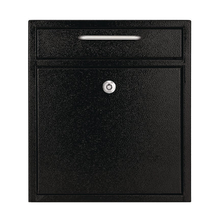 Medium Ultimate Wall Mounted Mail Box, 10.4 x 4.5 x 12, Black