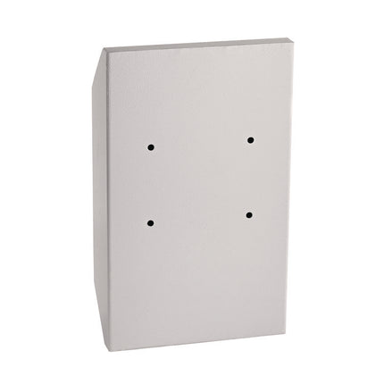 Heavy-Duty Weatherproof Secured Secure Drop Box, 10 x 4 x 16.3, White