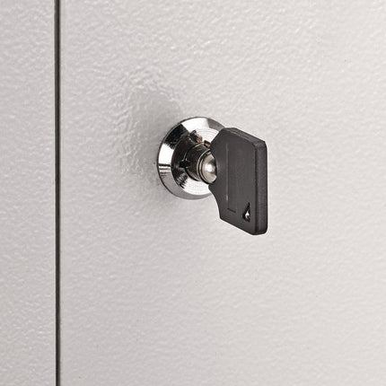 Heavy-Duty Weatherproof Secured Secure Drop Box, 10 x 4 x 16.3, White