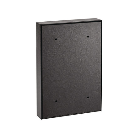 Large Wall Mounted Weatherproof Steel Secure Drop Box, 11 x 2.4 x 16, Black