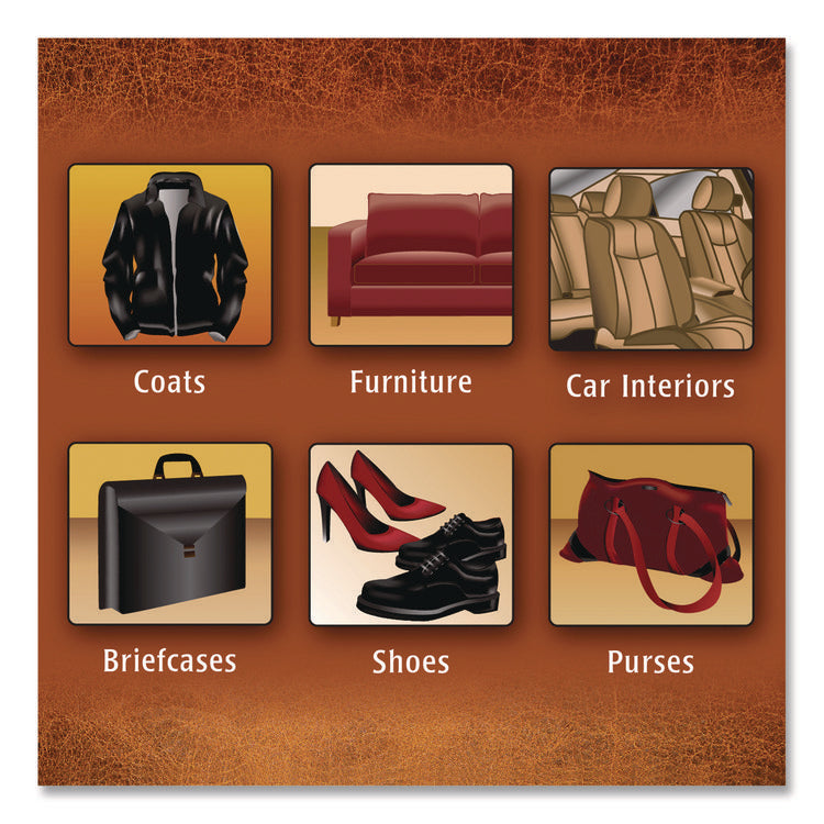 Leather Cleaner And Conditioner, Floral Scent, 22 Oz Trigger Spray Bottle, 6/ct