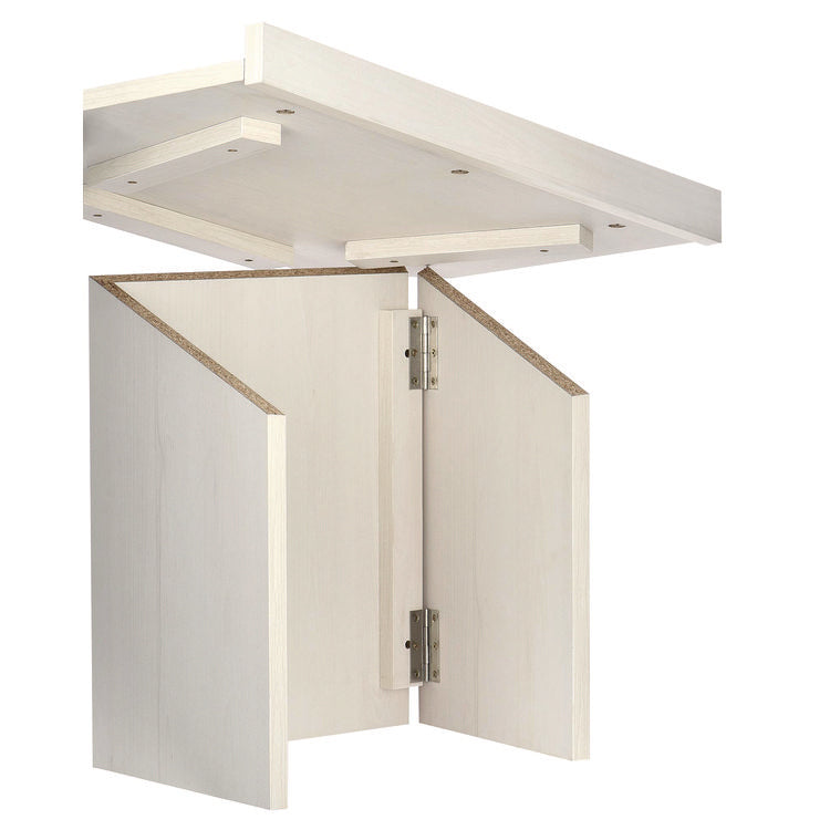 Foldable Tabletop Podium Lectern Speaker Stand, 27 x 16 x 19, White