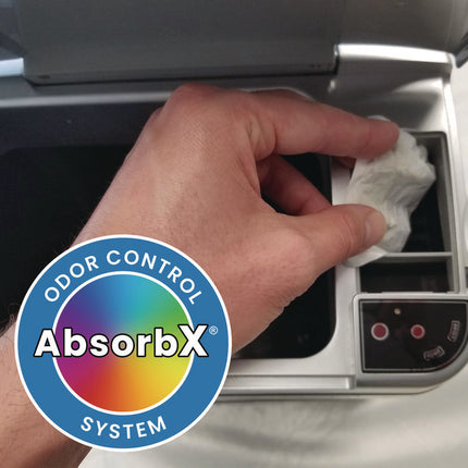 AbsorbX Compact Odor Filter, 0.03 lb Bag, Unscented, 3/Pack