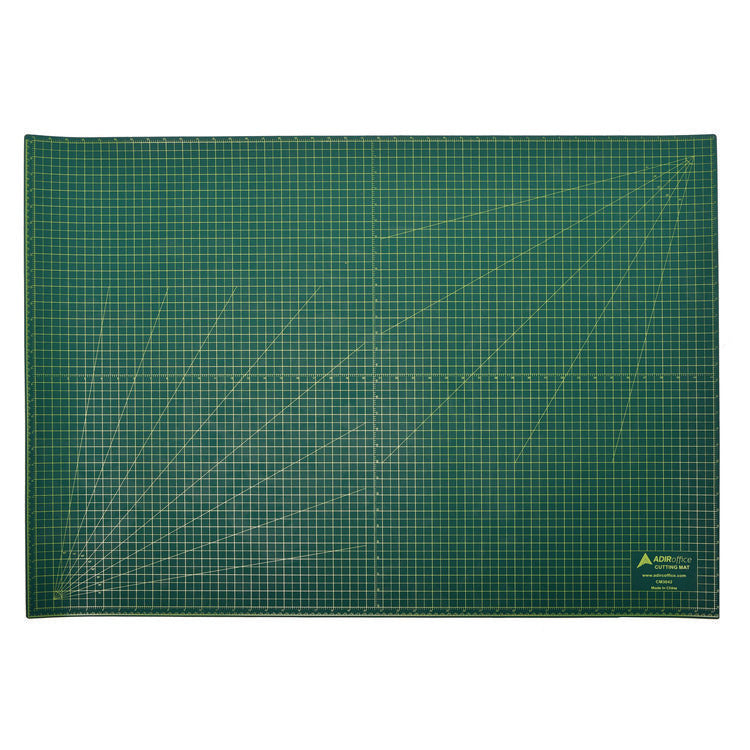 Reversible Self Healing Cutting Mat, 30 x 42, Green/Black