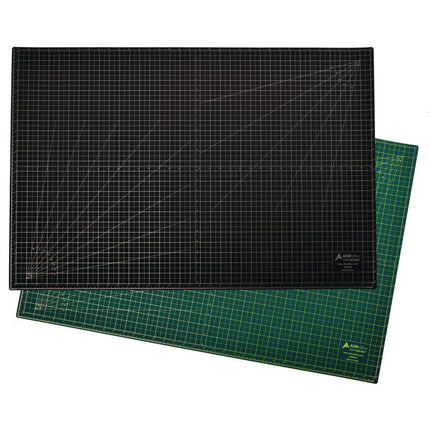 Reversible Self Healing Cutting Mat, 24 x 36, Green/Black