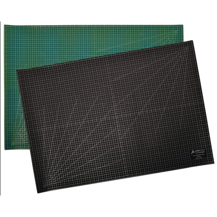 Reversible Self Healing Cutting Mat, 30 x 42, Green/Black