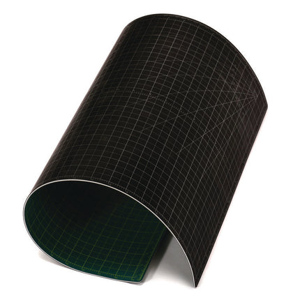 Reversible Self Healing Cutting Mat, 18 x 24, Green/Black