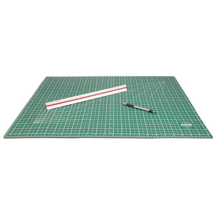 Reversible Self Healing Cutting Mat, 12 x 18, Green/Black