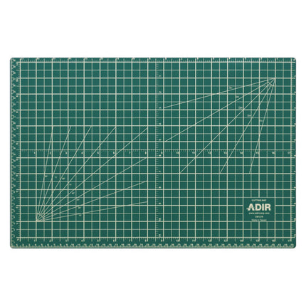 Reversible Self Healing Cutting Mat, 12 x 18, Green/Black