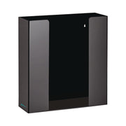 Acrylic Glove Dispenser, Double Box Capacity, 10.2 x 3.5 x 10.8, Black
