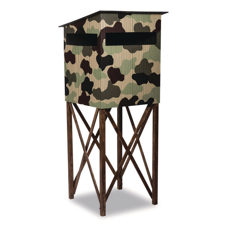 Camouflage Spray Paint, Flat Black, 12 oz Aerosol Can