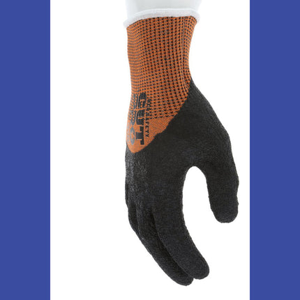 Cut Pro 92743LT Gloves, Large, Black/Orange, Dozen