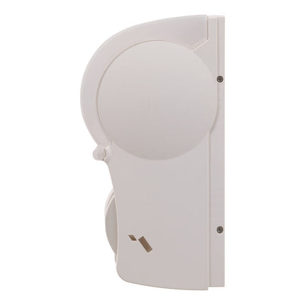 Compact Quad Vertical 4-Roll Coreless Tissue Dispenser, 12.06 X 8 X 14.44, White