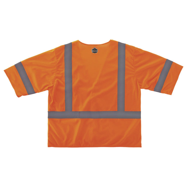 GloWear 8310HL Type R Class 3 Economy Mesh Vest, 4X-Large to 5X-Large, Orange