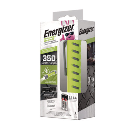 Pro Series Inspection Light, Rechargeable Lithium Ion/2 AAA Batteries (Included), Gray/Green