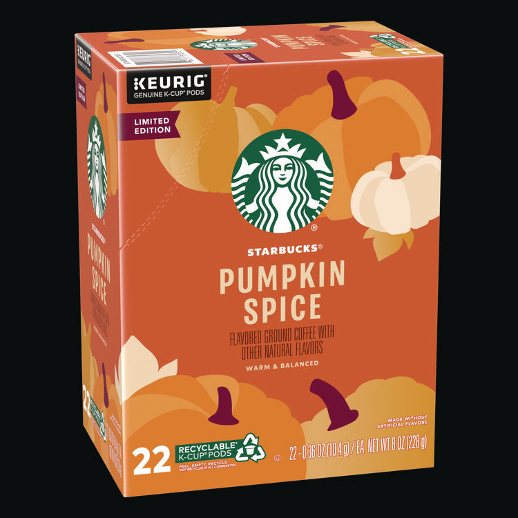 Pumpkin Spice Coffee K-Cup, 22/Box