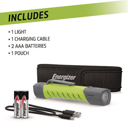 Pro Series Hybrid Handheld, Rechargeable Lithium Ion/2 AA Batteries (Included), Gray/Green