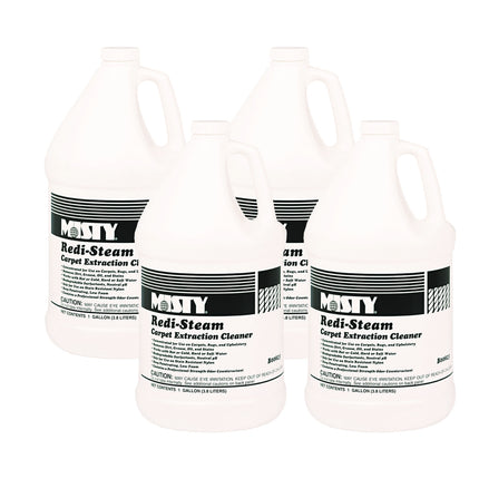 Redi-Steam Carpet Cleaner, Pleasant Scent, 1 Gal Bottle, 4/carton