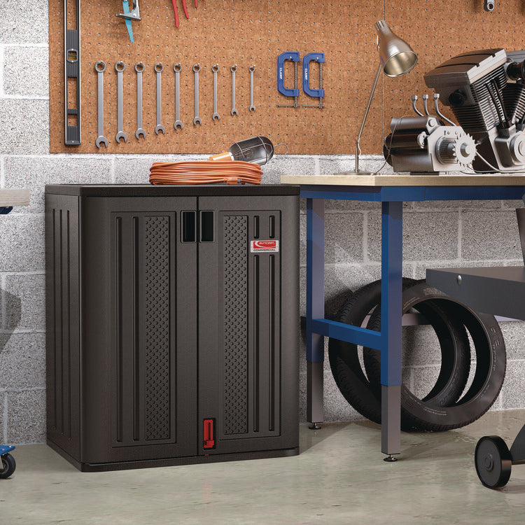 Base Storage Cabinet, 30 x 20.25 x 36, Gray