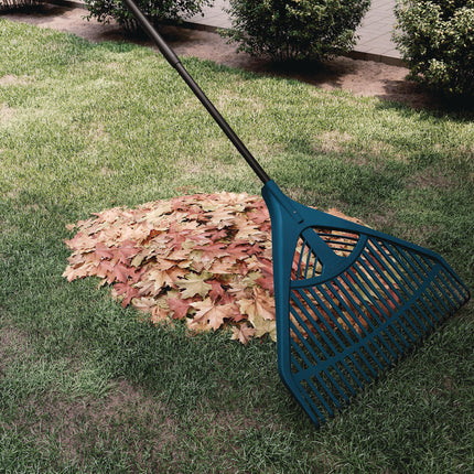 24 in Telescoping Rake, 24" width x 47.5" to 66" length