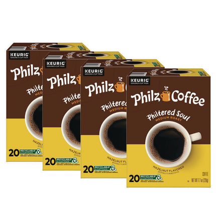 Philtered Soul K Cups, Hazelnut, 80/Carton